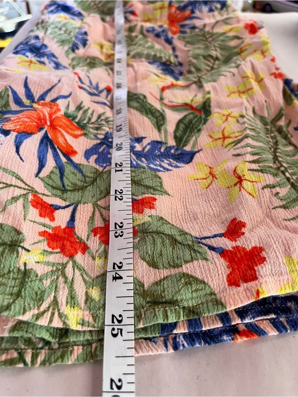 Style & Co. Pink Tropical Floral Button-Down Shirt 3X - Picture 10 of 10